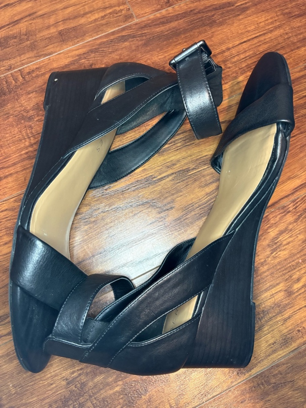 Aerosoles Women's Eliza Wedge Sandal sz 10 - Picture 3 of 4
